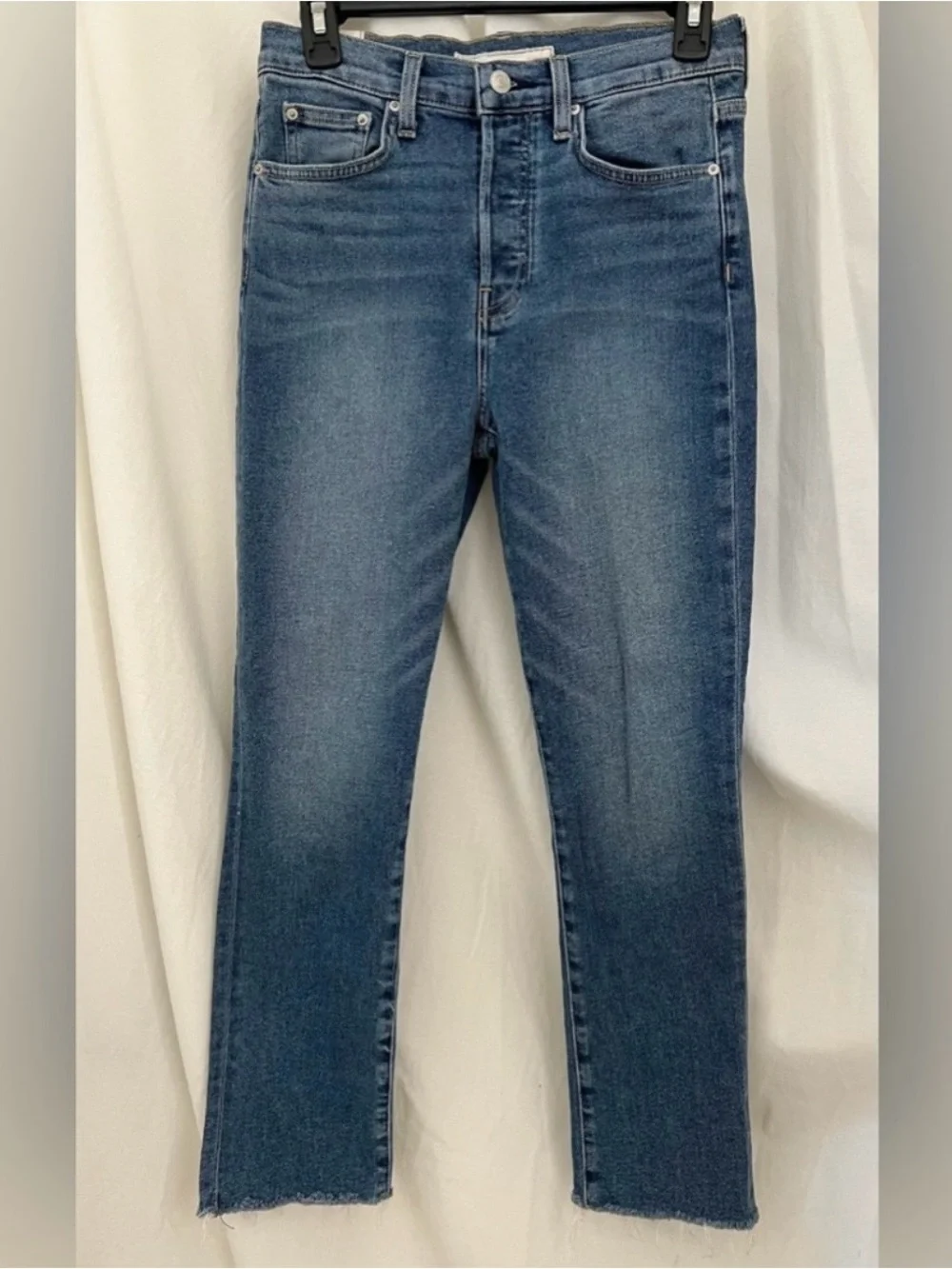 Frank & Eileen Cork Mid-Wash Straight Leg Jeans